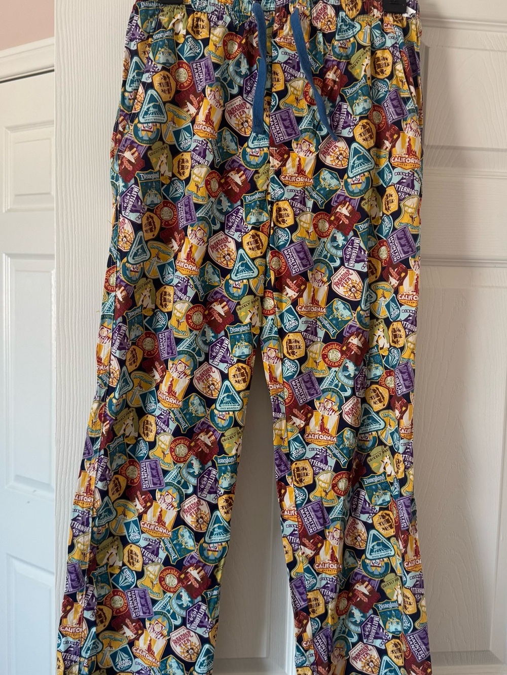 Disneyland California Adventure Patch Badge Lounge Pants